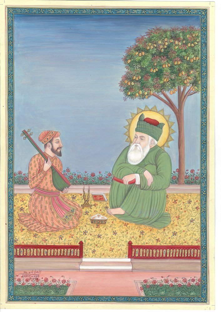 Spiritueller Guru und Musiker von Mirza Baig