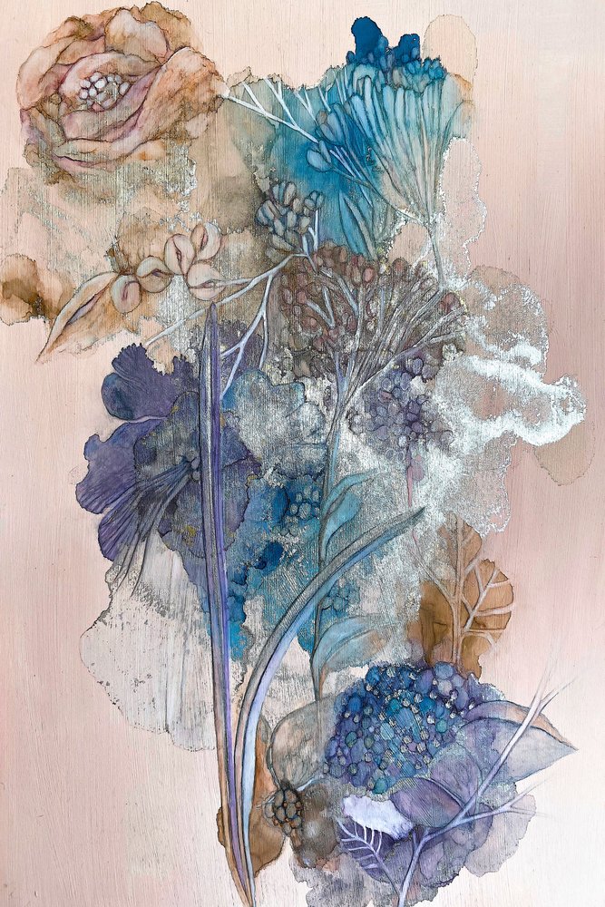 Flüstern der Blüten von Mishel Schwartz