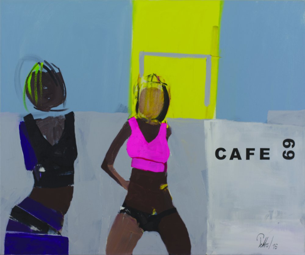 Lebhafte Café-Szene von Mr PETTO