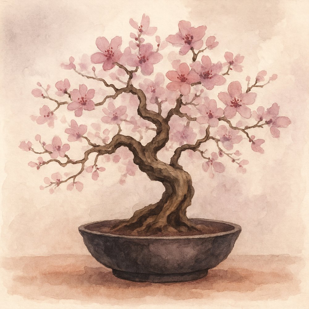 Rosa Kirschbonsai von Natalie Bruns