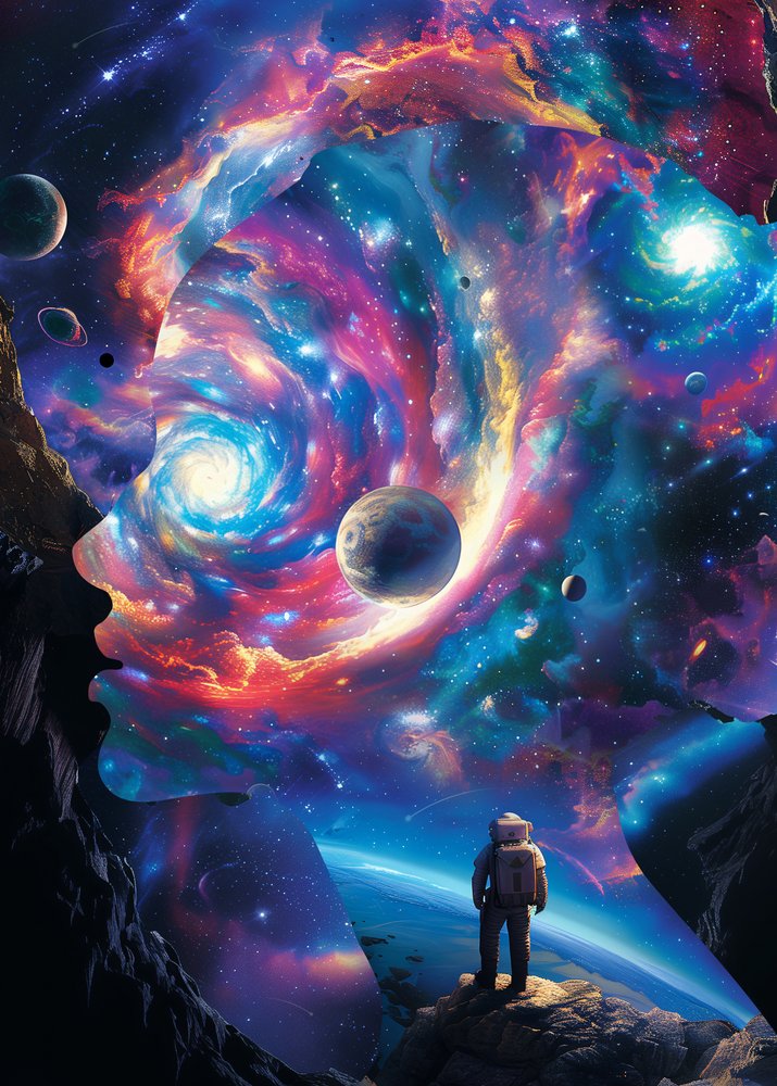 Kosmische Gedankenlandschaft von Nicebleed