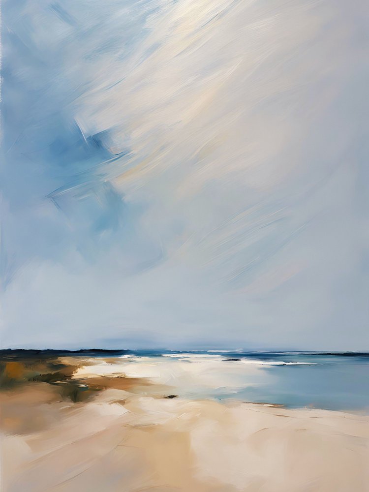 Abstrakte Strandruhe von Ohkimiko