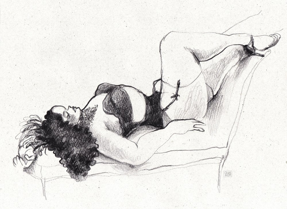 Burlesque von Olga Skomorokhova