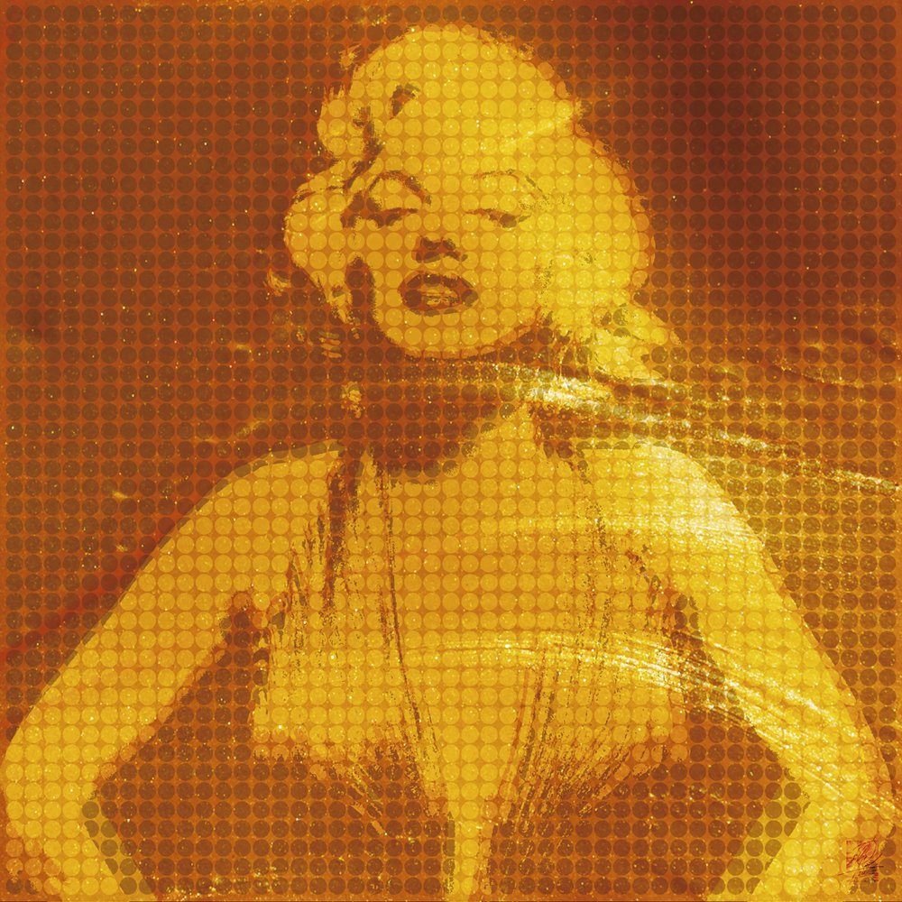 Goldene Leinwand Sirene von Osvaldo Russo
