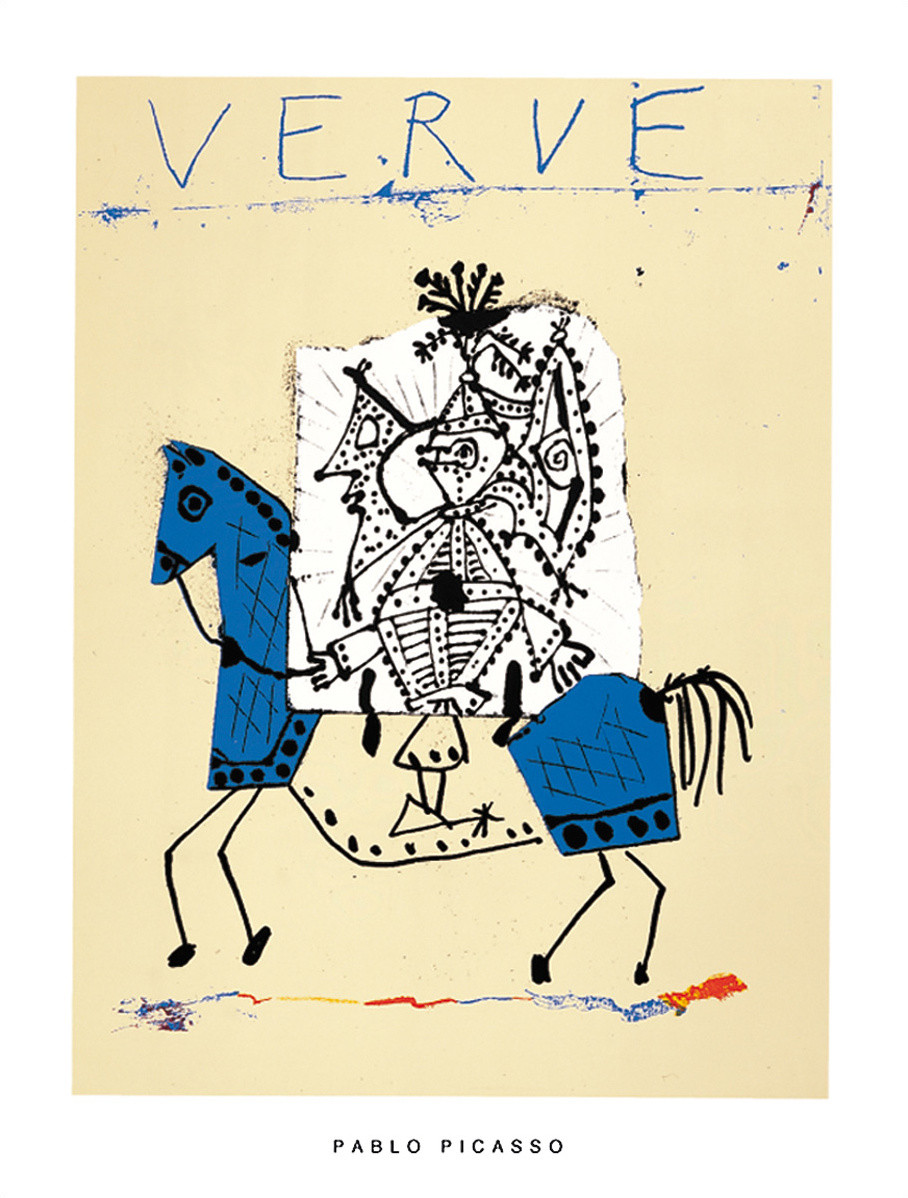 Cover für Verve, 1951 von Pablo Picasso