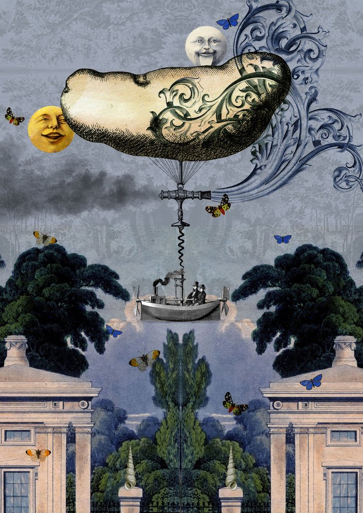 Verspielte Himmelsreise von Pascal Bouchet-Spiegel