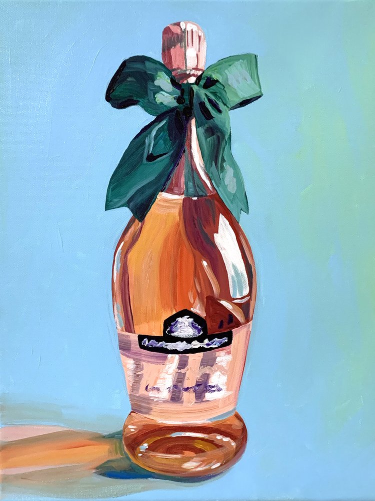 Eleganter Rosé Champagner von Pauline Wegman | Key and Sea Creative