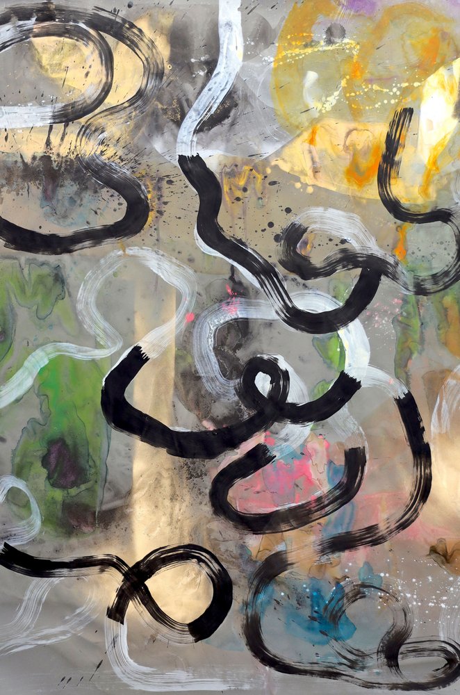 Dynamischer Pinselstrichfluss von Poonam Choudhary