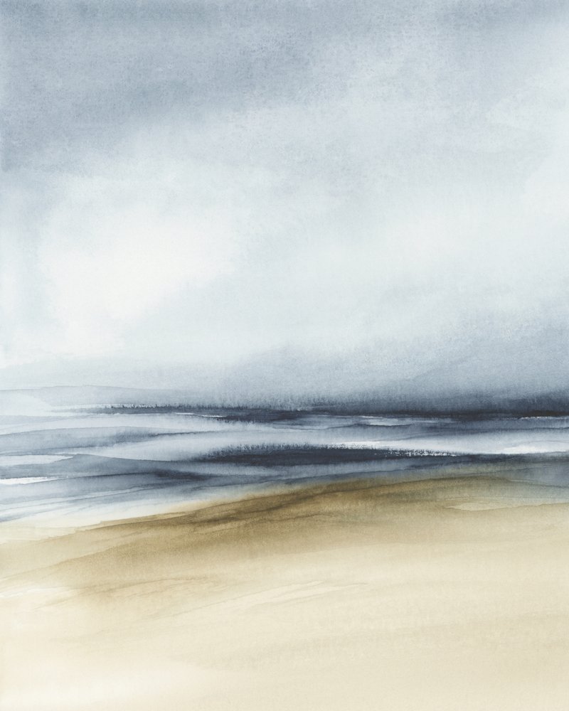 Serene Küstenhorizont von Rachel Elise