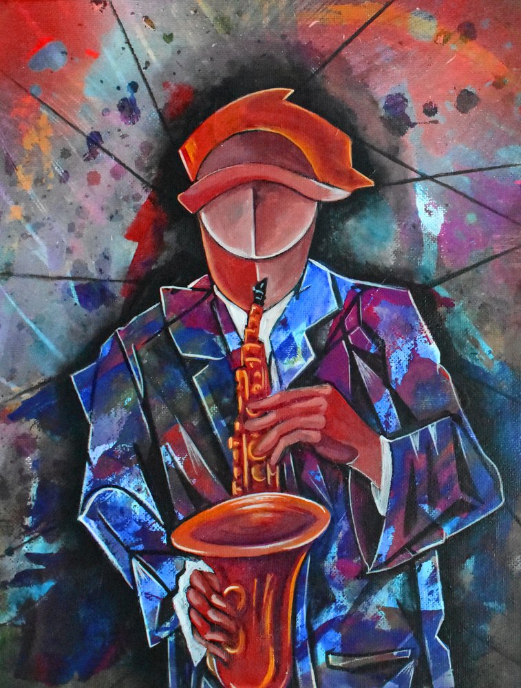 Lebhaftes Saxophon-Jazz von Ricardo Maya