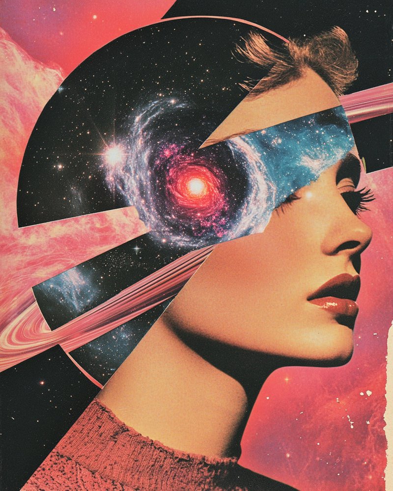 Kosmische Frau Traum von Samantha Hearn