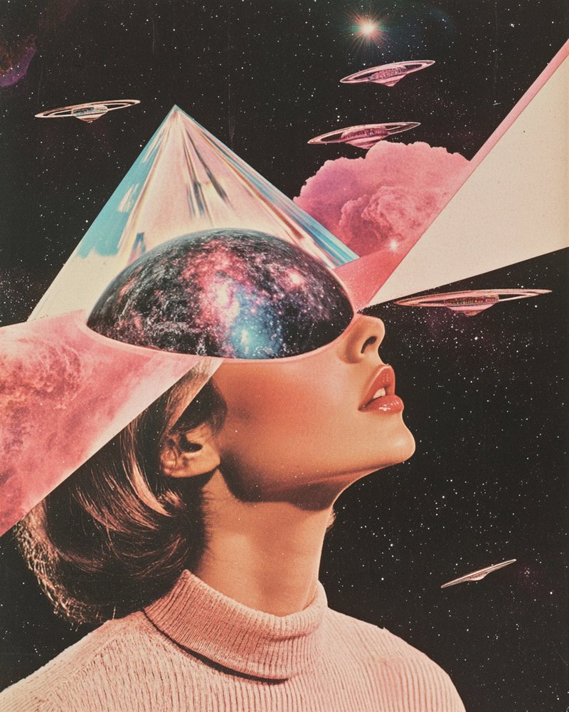 Galaxie Geist Porträt von Samantha Hearn