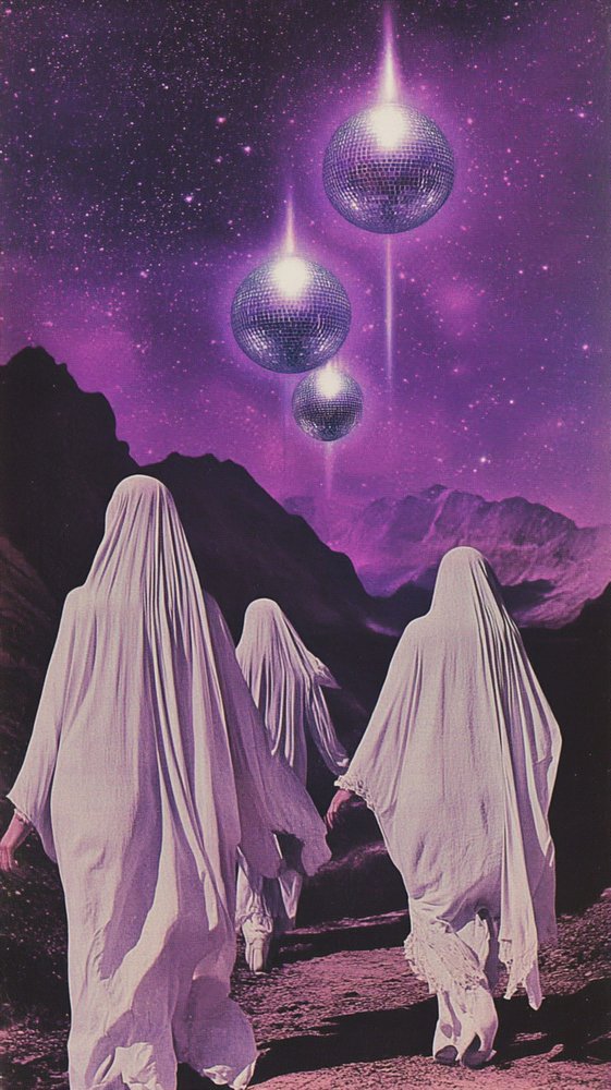 Mystische Figuren Disco-Kugeln von Samantha Hearn