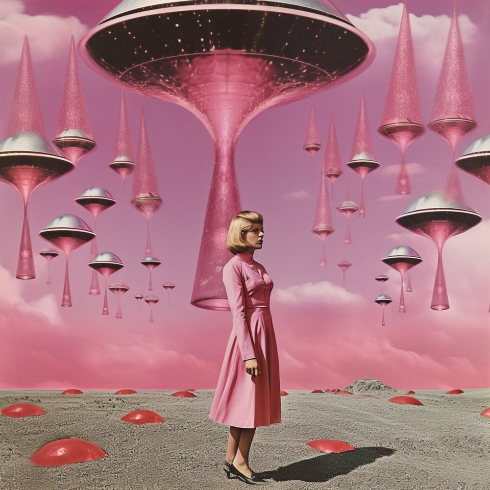 Retro Sci-Fi Traum von Samantha Hearn