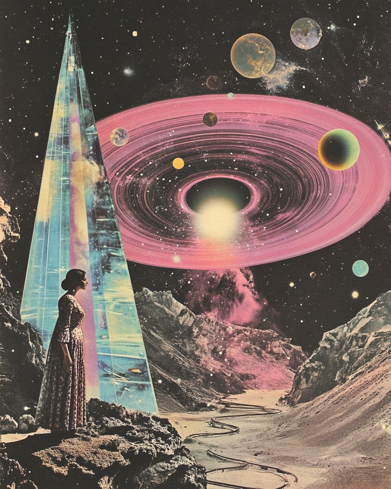 Surreale kosmische Vision von Samantha Hearn