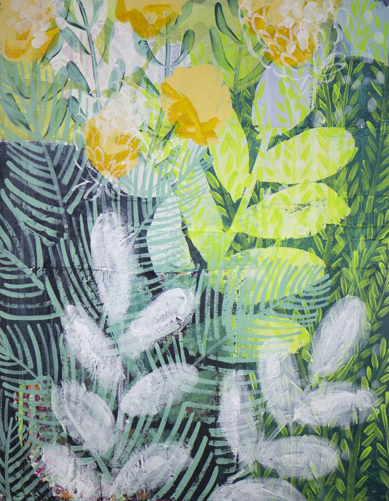 Üppige botanische Schichten von Shelley Hampe