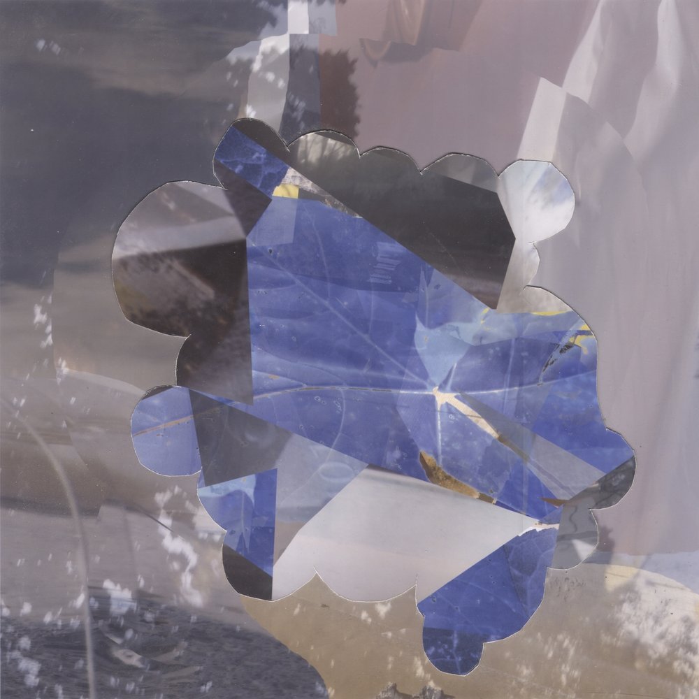 Blaues geometrisches Abstrakt von Stefan Fransson