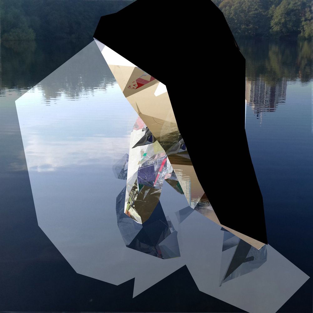 Fragmentierte Seespiegelungen von Stefan Fransson