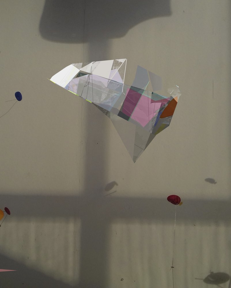 Geometrisches Lichtspiel von Stefan Fransson