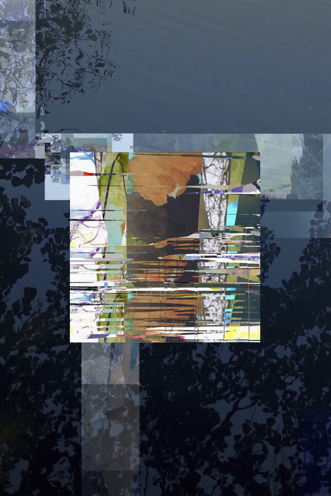 Glitch Natur Abstrakt von Stefan Fransson