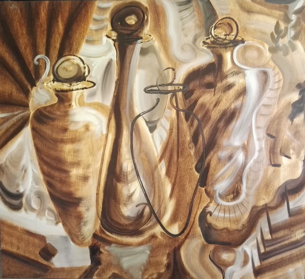 Elegante Sepia-Flaschen von Stefano Mazzolini