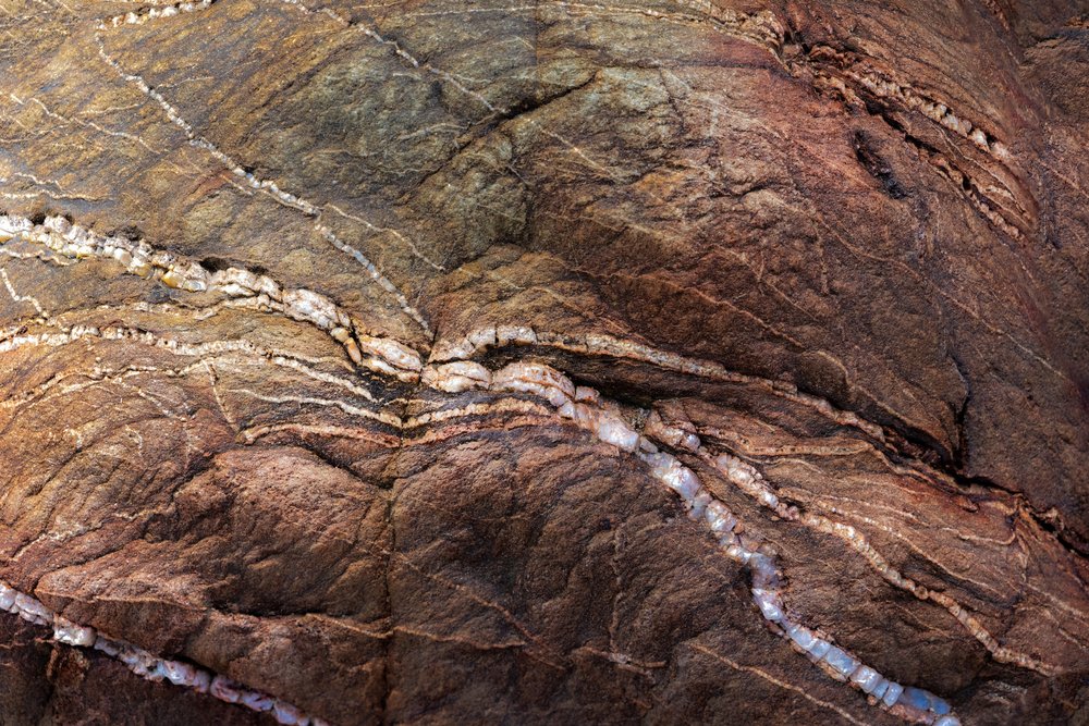 Erdiger geäderter Felsen von Studio Meikle