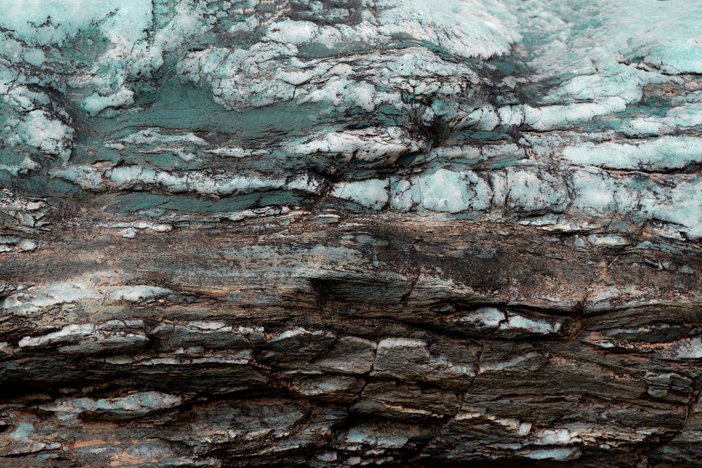 Teal Steinschichten von Studio Meikle