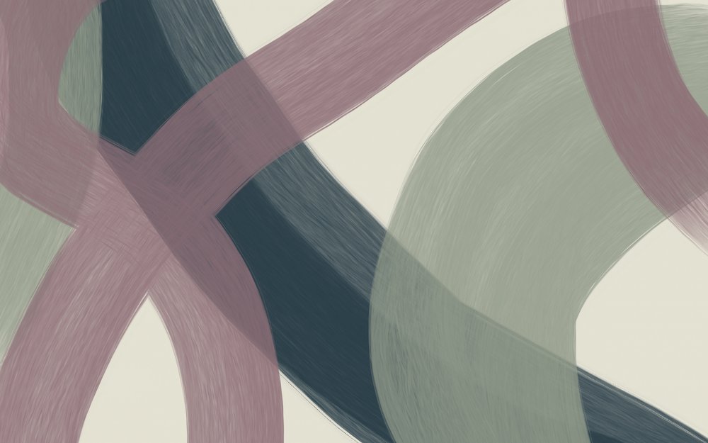 Gedämpfte abstrakte Kurven von Studio Palette