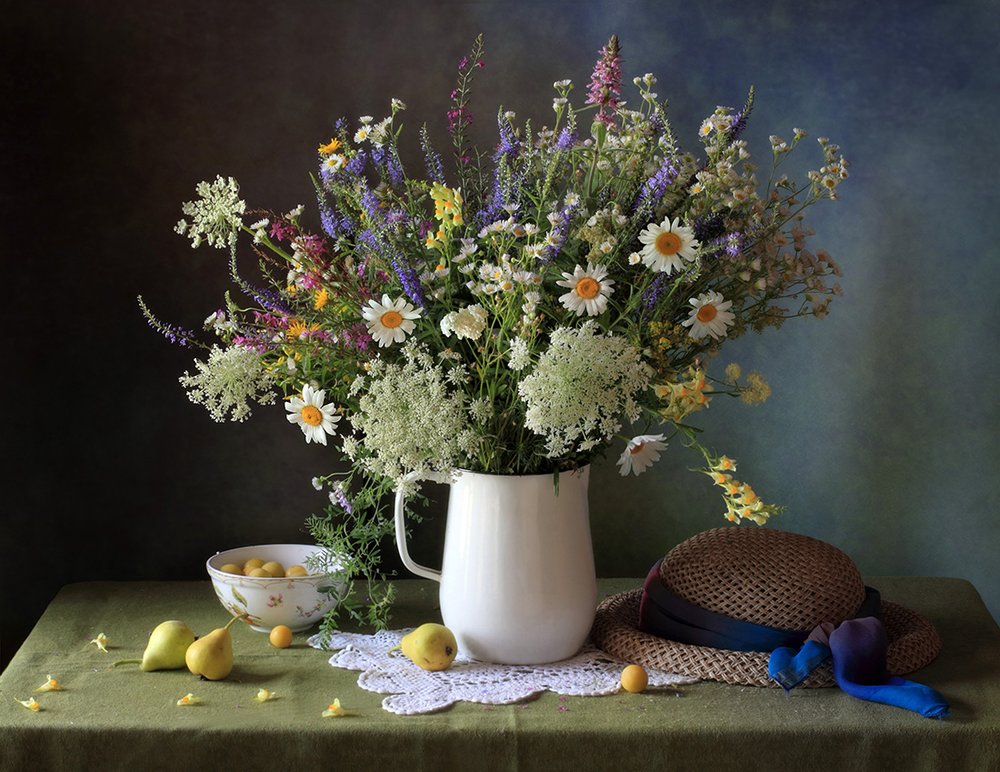 Rustikaler Wildblumenstrauß von Tatyana Skorokhod