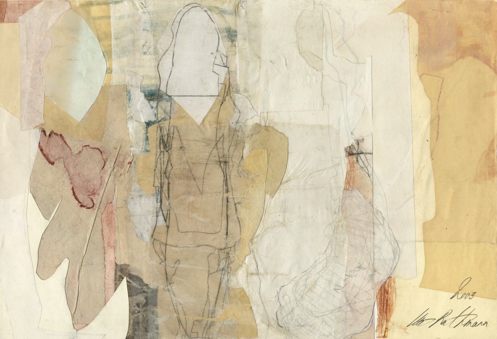 Gedämpfte abstrakte Figuren von Ute Rathmann