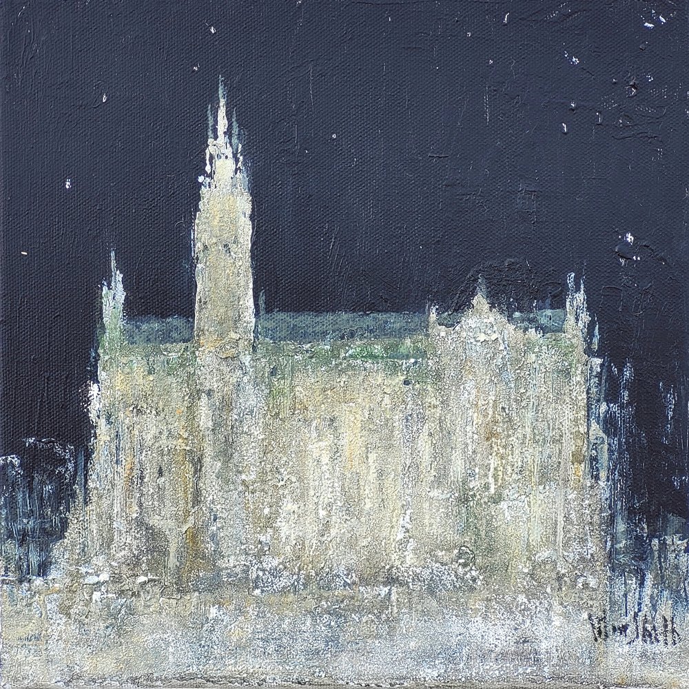 Westminster Nachtglühen von Wayne Sleeth
