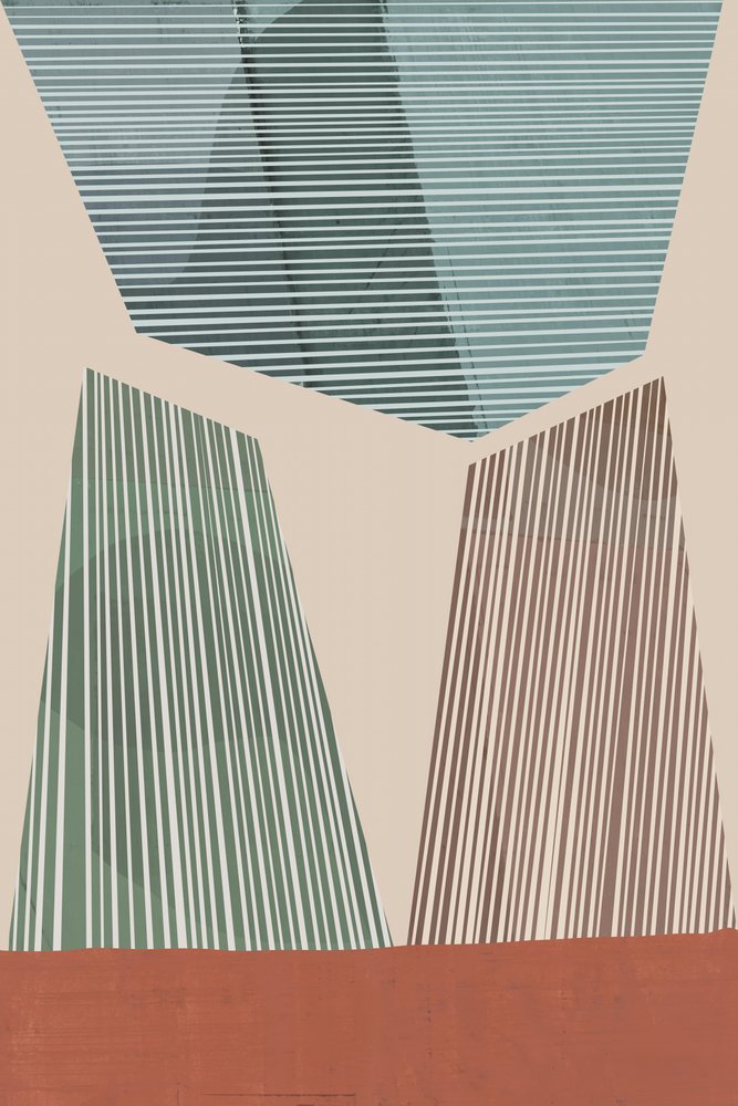 Abstrakte geometrische Formen von cartissi