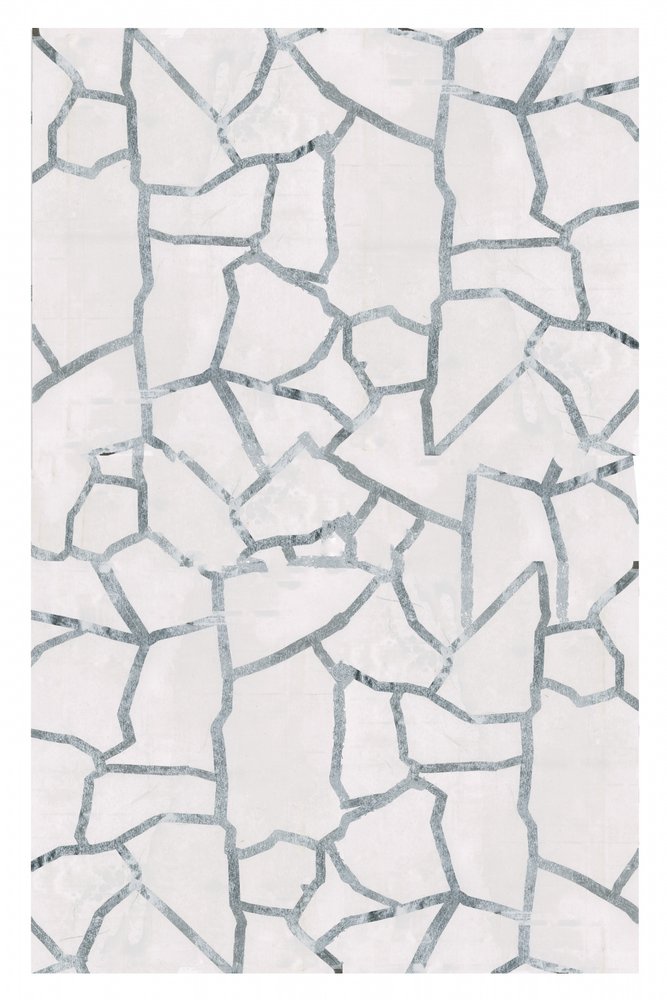 Abstraktes Silbernes Mosaik von cartissi
