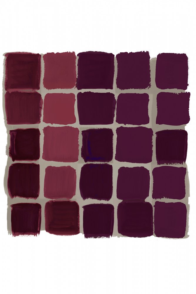 Burgunder Violette Quadrate von cartissi
