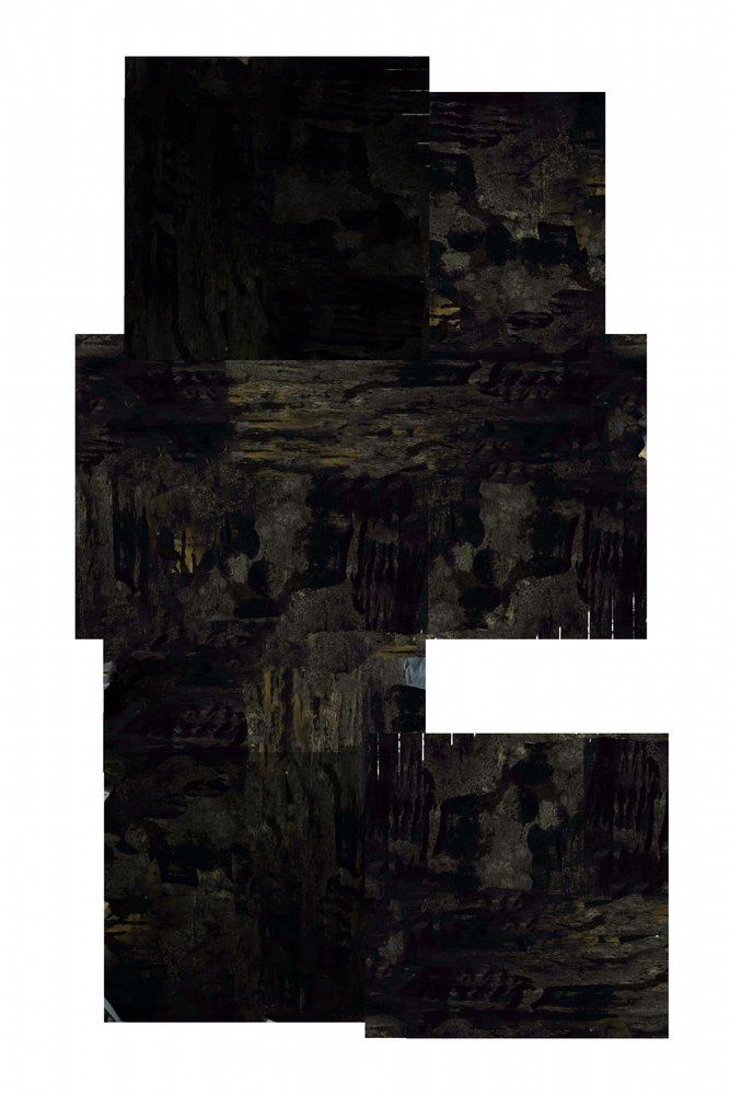 Dunkle Goldene Abstraktion von cartissi