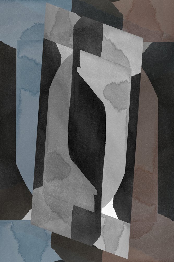 Geschichtete Geometrische Aquarelle von cartissi