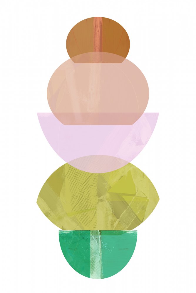 Moderne geometrische Balance von cartissi