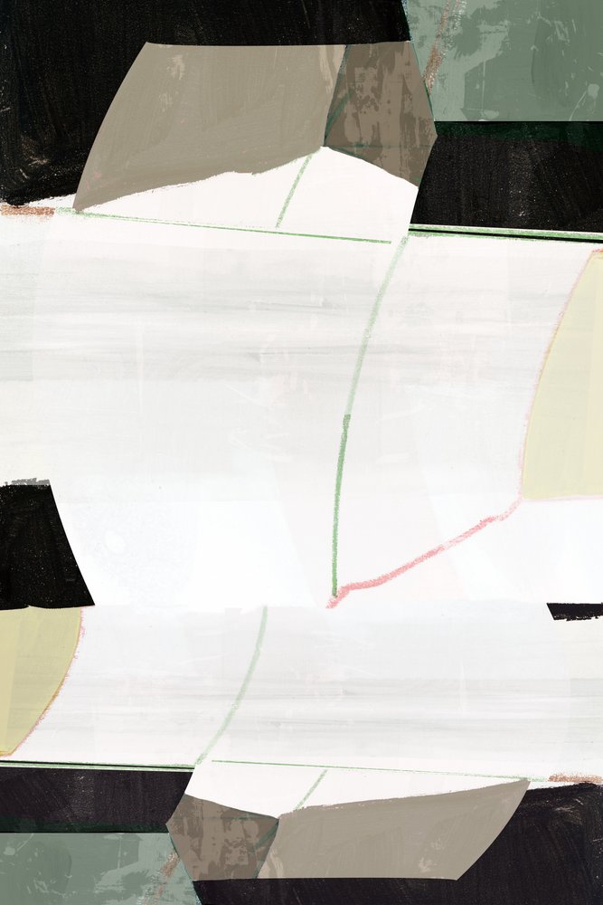 Gedämpfte geometrische Abstraktion von cartissi