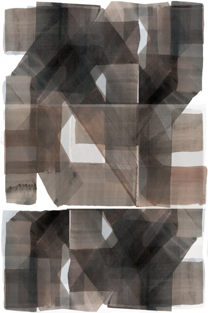 Gedämpfte geometrische Schichten von cartissi