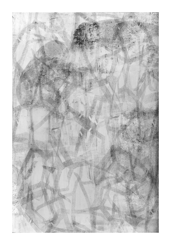 Texturierte monochrome Abstraktion von cartissi
