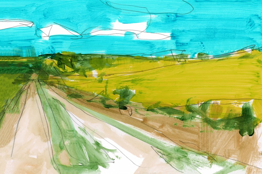 Lebendiger Landweg von cartissi