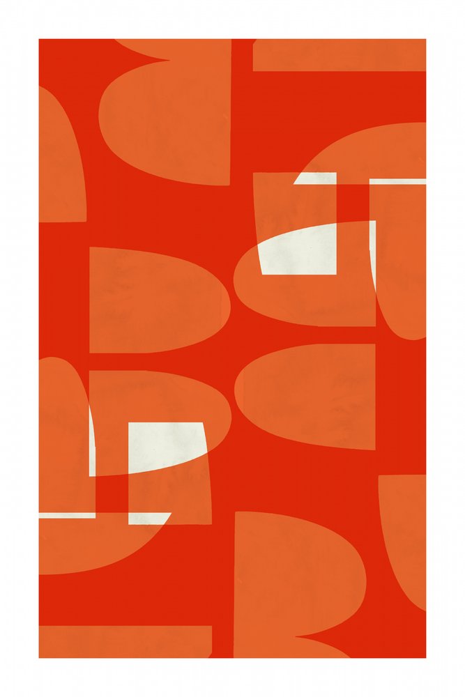 Lebendige Midcentury Kurven von cartissi
