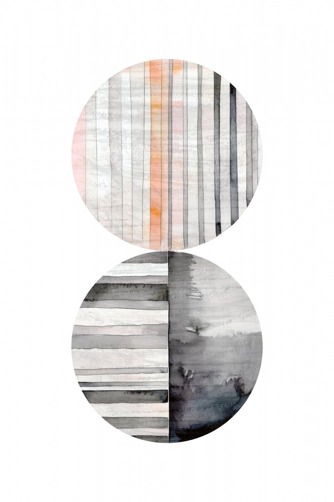 Aquarell Geometrische Kreise von cartissi