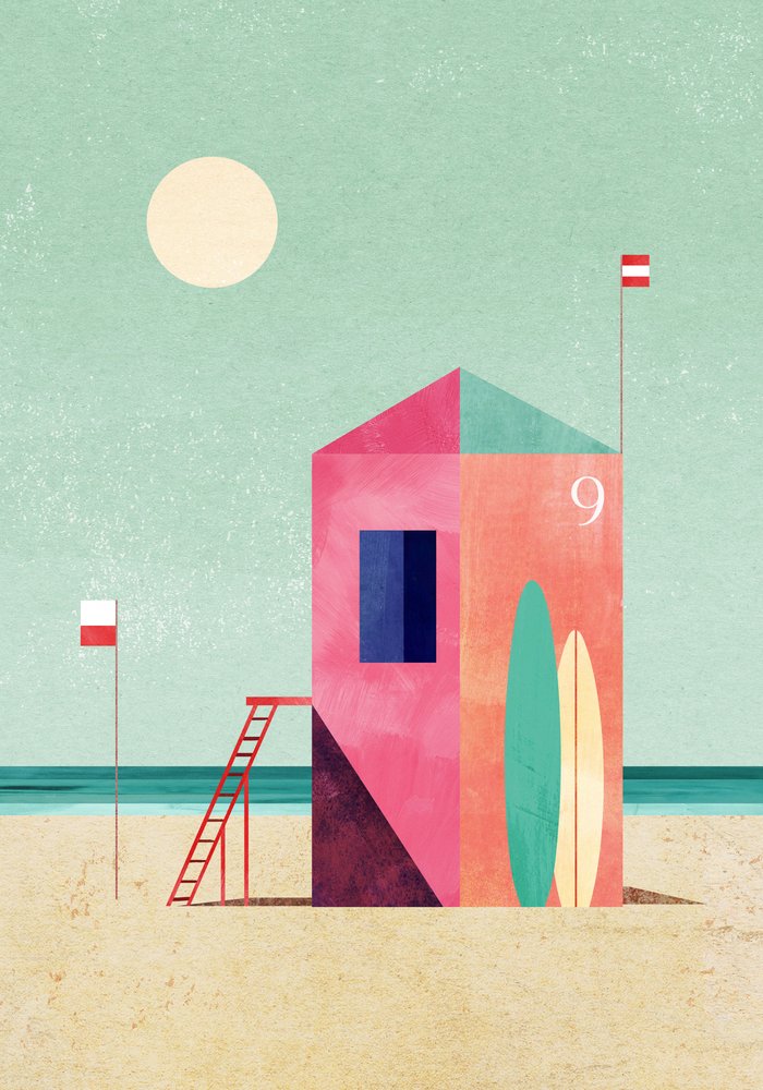 Strandhütte Nummer Neun von longwayhome