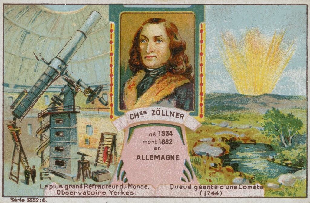 Johann Karl Friedrich Zöllner, deutscher Astronom