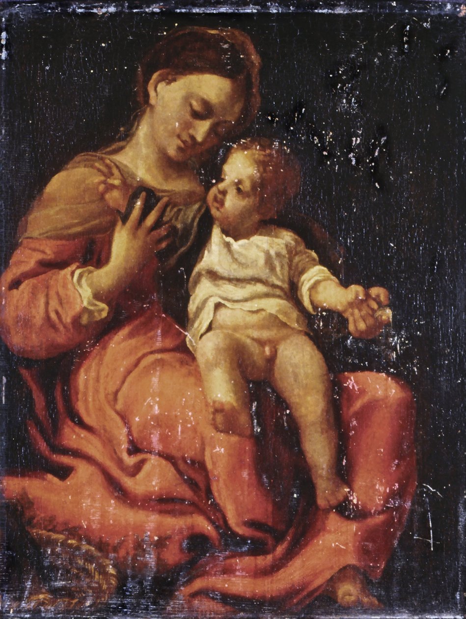 Madonna mit Kind von Antonio da Correggio