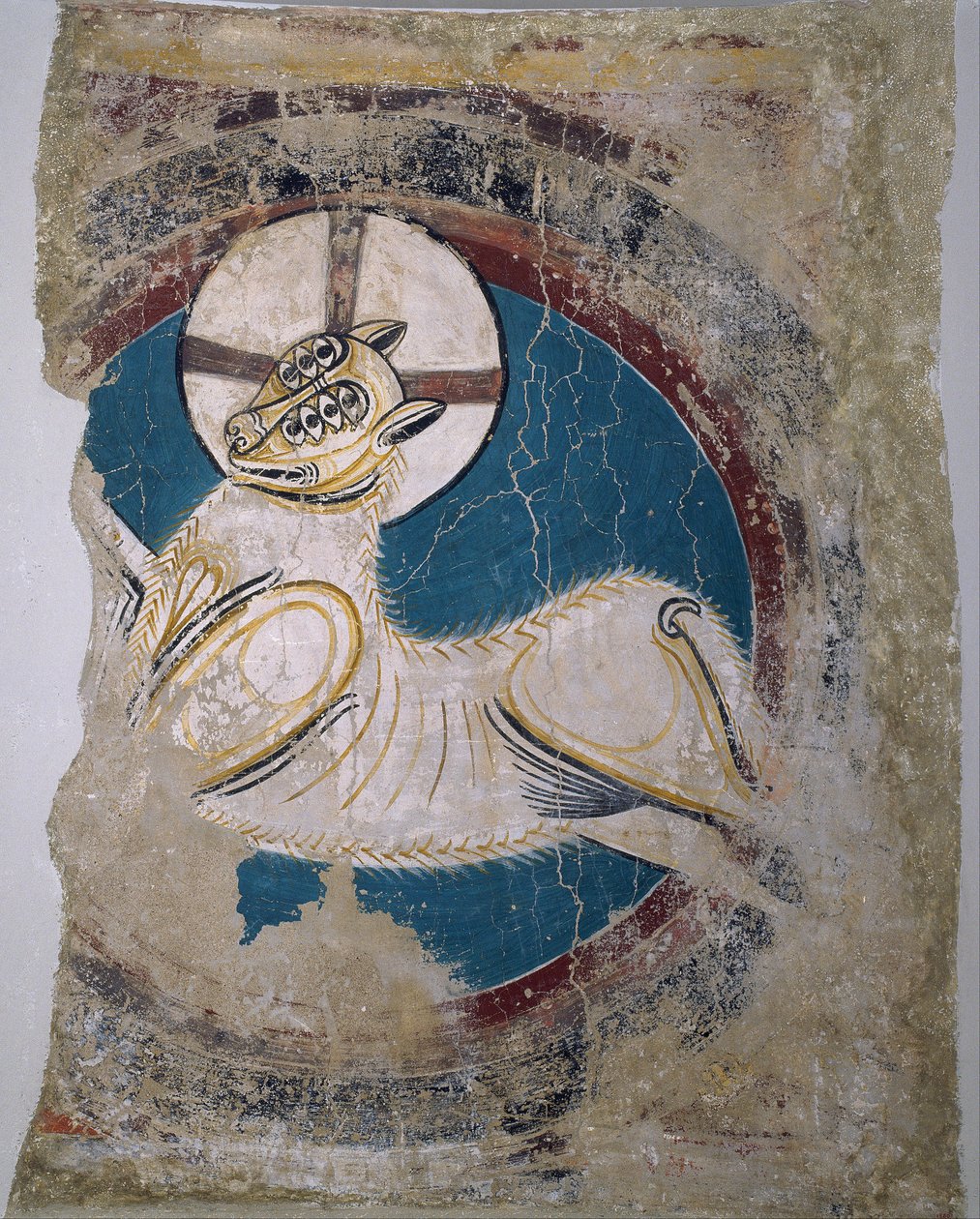 Apokalyptisches Lamm aus Sant Climent de Taüll von Unknown