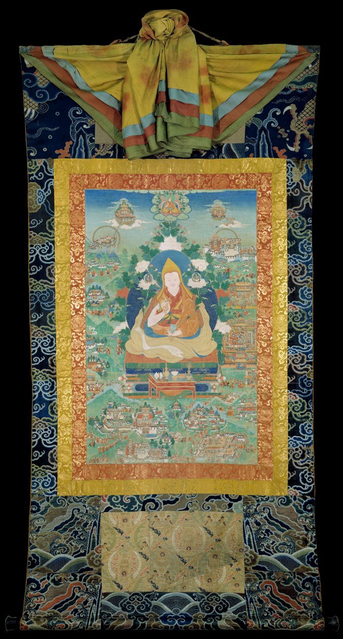Der Abstieg des fünften Dalai Lama aus den Reinen Landen von Unknown