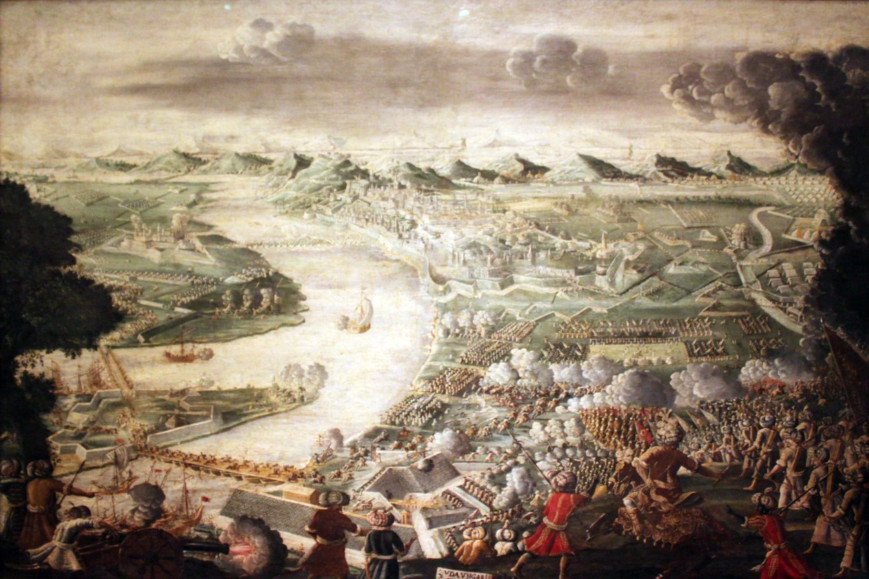 Die Eroberung von Buda, 1686 von Unknown