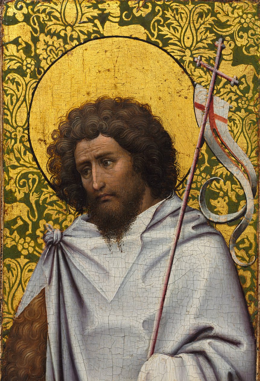 Johannes der Täufer von (1375/8 1444) Master of Flemalle